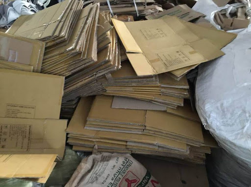 Giá thu mua giấy carton phế liệu tại Bình Dương của SG Hiền Hoà