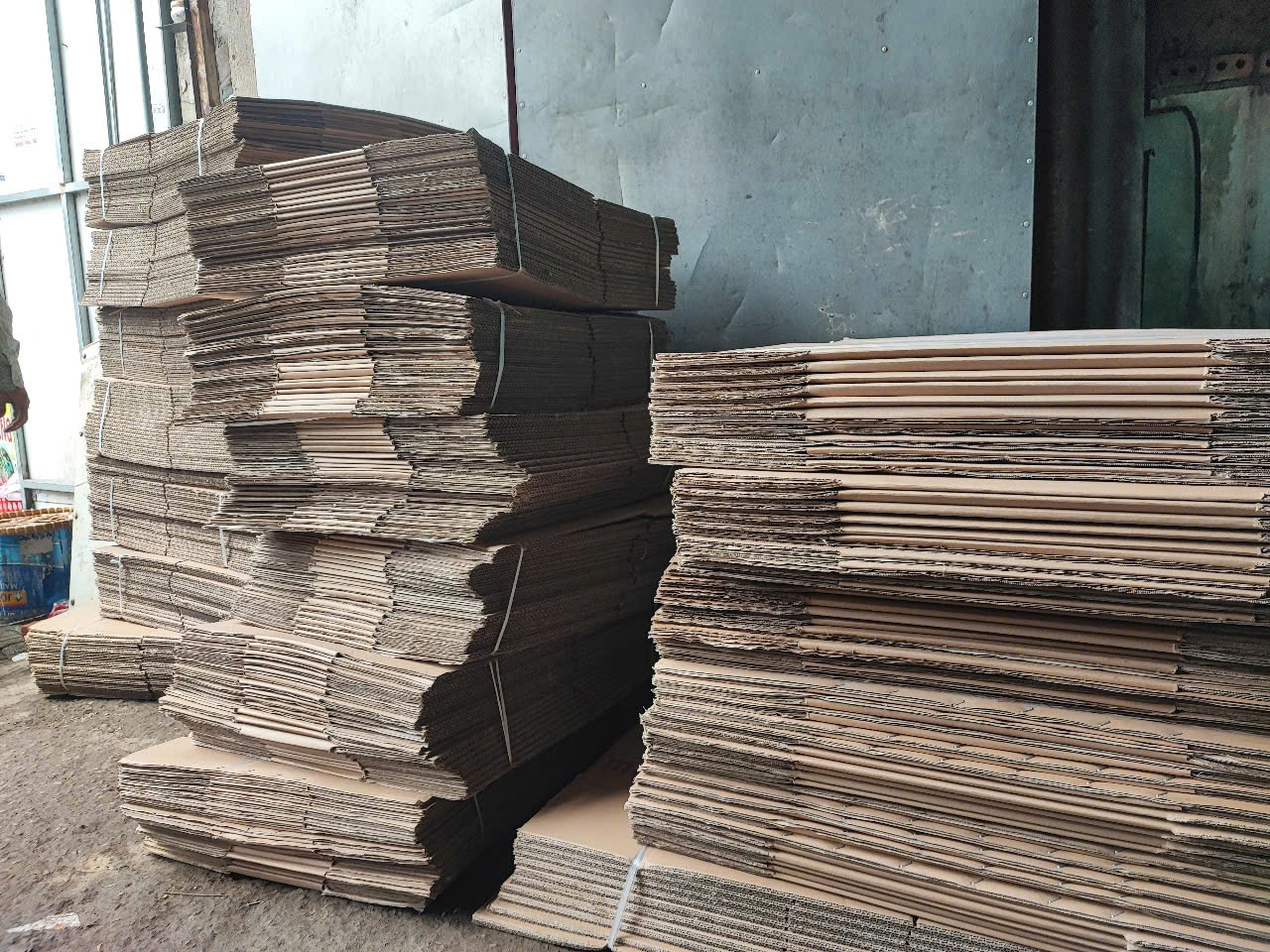 Thu mua giấy carton tại công ty SG Hiền Hòa